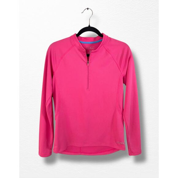 LL Bean Women’s Quarter-Zip Trail Pullover, Size M - Picture 1 of 10